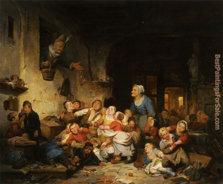 Adrien Ferdinand De Braekeleer Paintings for sale